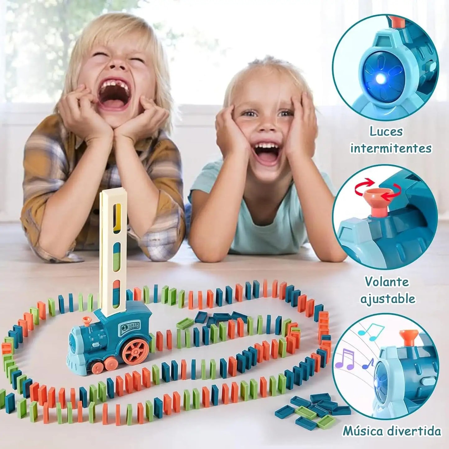 Montessori Domino Train™ - Tren Educativo
