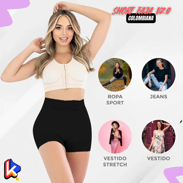 SilhouetteX™ - Faja Tipo Colombiana Levanta Glúteos