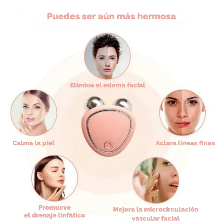 Masajeador Facial con Microcorriente 30% OFF