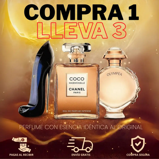 Colección 3 Fragancias Irresistibles - GOOD + COCO + OLYMPEA